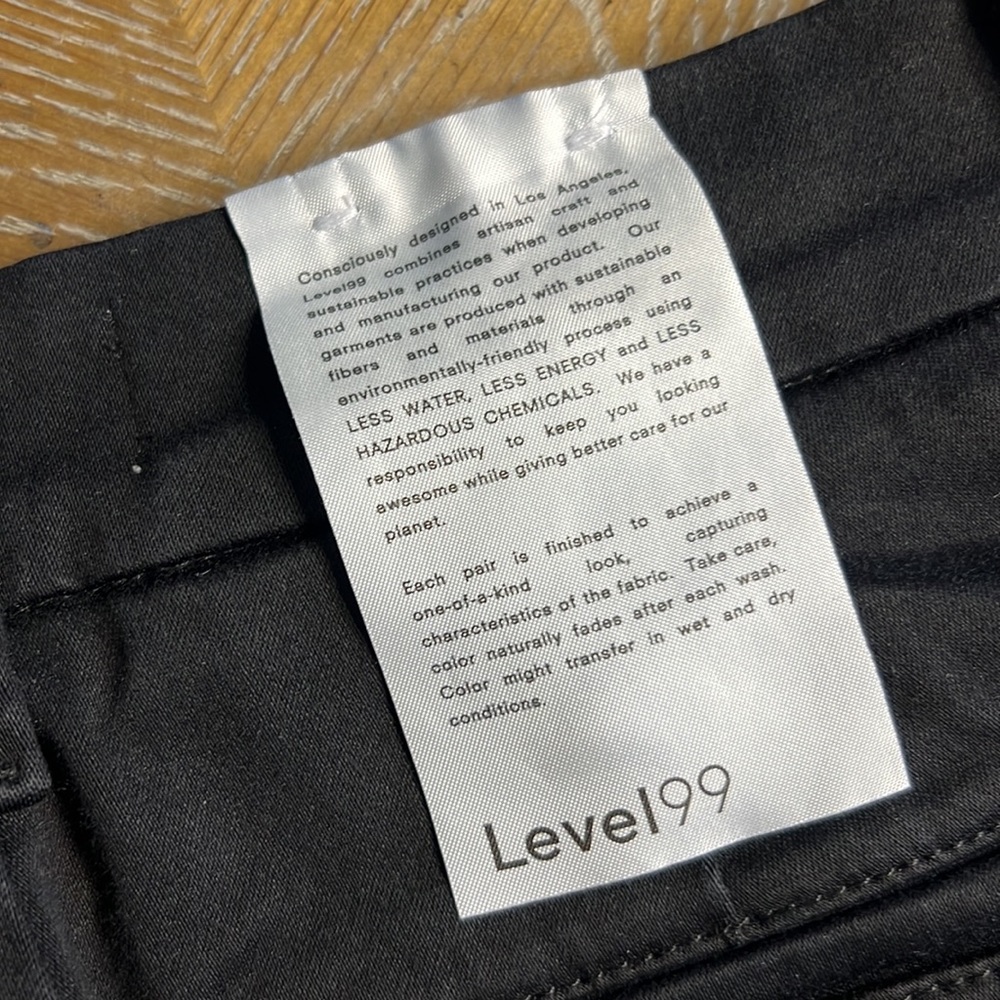 LEVEL 99 Black Mary Trouser 25 - Picture 13 of 15